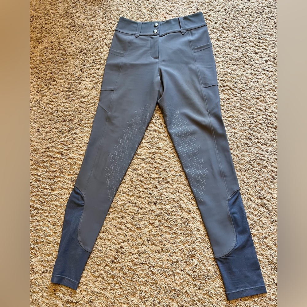 Free Ride Equestrian Pro Breeches Dust Blue